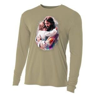 Jesus Loves You Cooling Performance Long Sleeve Crew