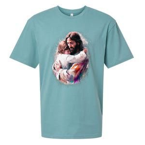 Jesus Loves You Sueded Cloud Jersey T-Shirt