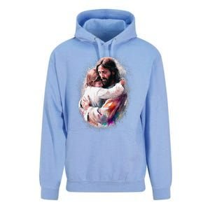 Jesus Loves You Unisex Surf Hoodie