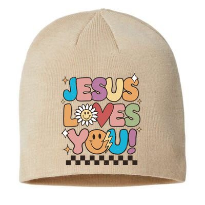 Jesus Loves You Come To Christ Our Lord Christian Catholic Sustainable Beanie