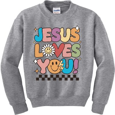 Jesus Loves You Come To Christ Our Lord Christian Catholic Kids Sweatshirt