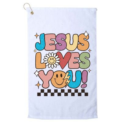 Jesus Loves You Come To Christ Our Lord Christian Catholic Golf Towel
