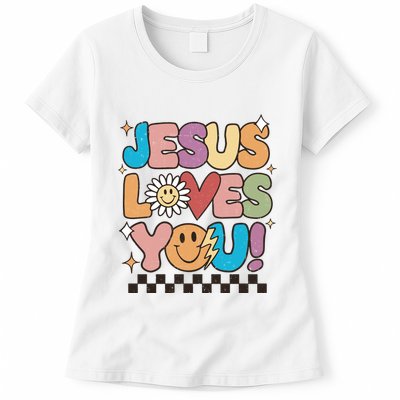 Jesus Loves You Come To Christ Our Lord Christian Catholic Womens T-Shirt