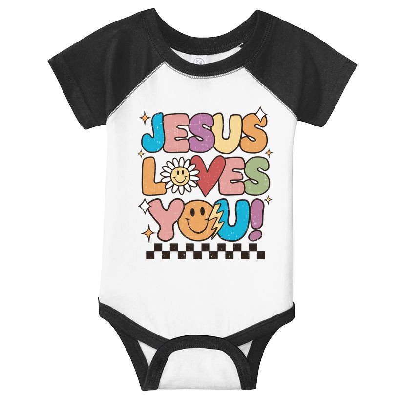 Jesus Loves You Come To Christ Our Lord Christian Catholic Infant Baby Jersey Bodysuit