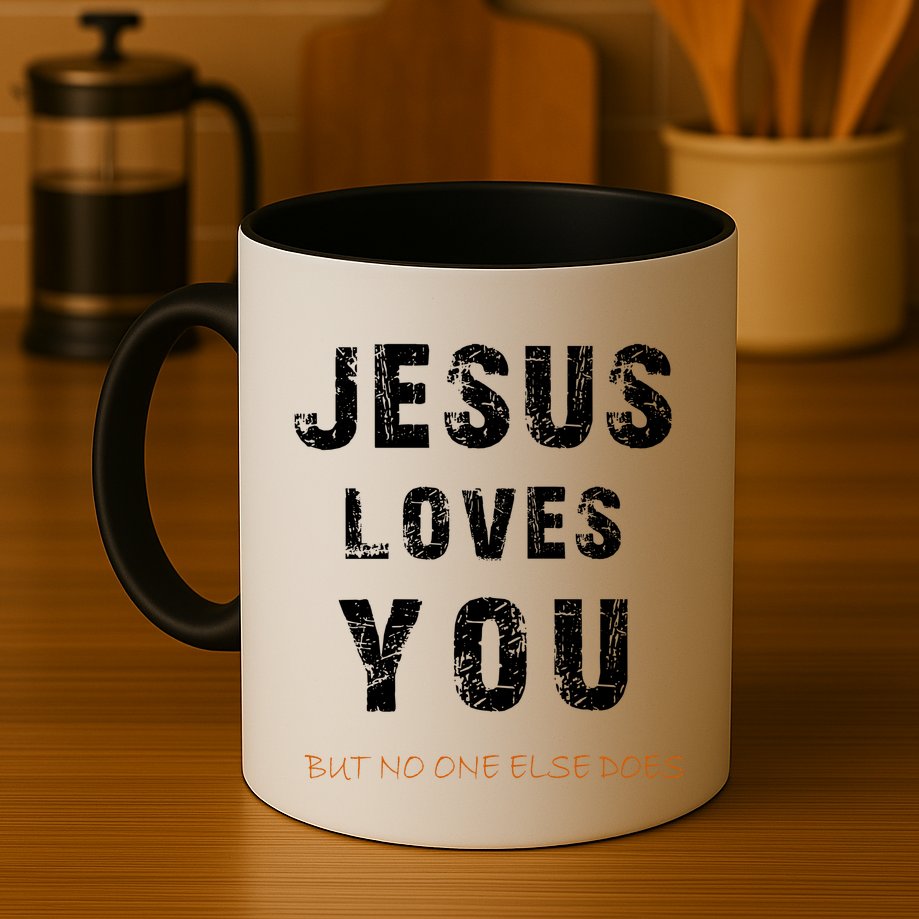 Jesus Loves You But No One Else Does Mug