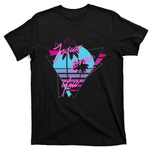 Jesus Loves You 80S Vaporwave Aesthetic Christian T-Shirt