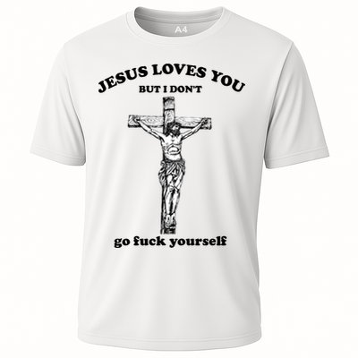 Jesus Loves You But I Don't Fvck Yourself. Performance Shirt