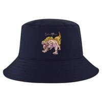 Japanese Liondog Yokaishisa Yokai With Kanji On Front Cool Comfort Performance Bucket Hat