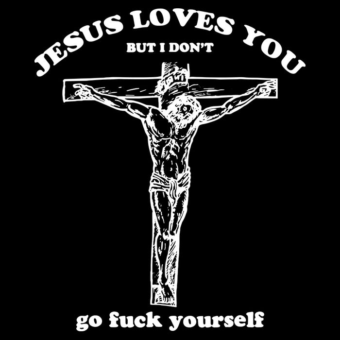 Jesus Loves You But I Dont Pom Pom 12in Knit Beanie