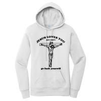 Jesus Loves You But I Dont Women's Pullover Hoodie