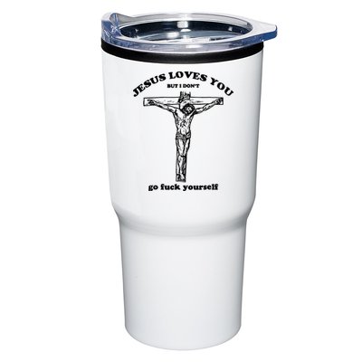 Jesus Loves You But I Dont Tumbler