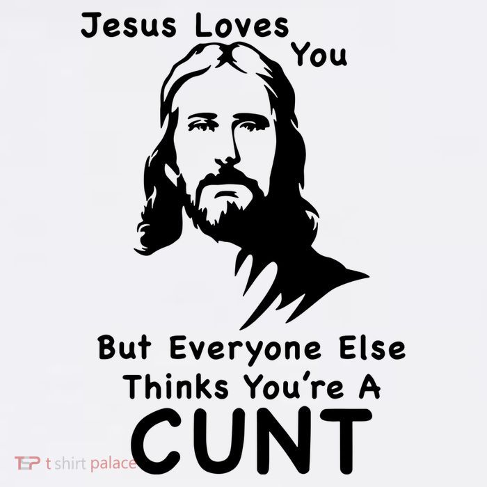 Jesus Loves You But Still A Cunt Visor
