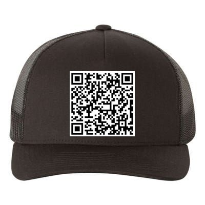 Jesus Loves You QR Code Yupoong Adult 5-Panel Trucker Hat