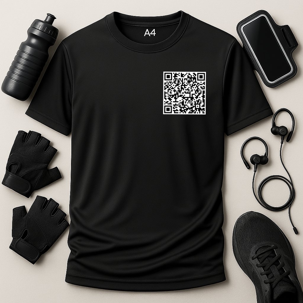 Jesus Loves You QR Code Performance Shirt