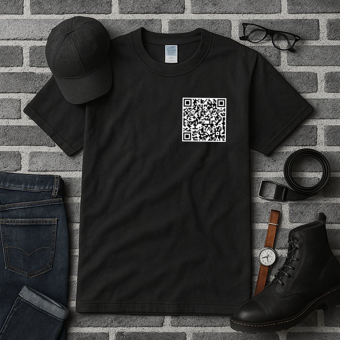 Jesus Loves You QR Code Tall T-Shirt