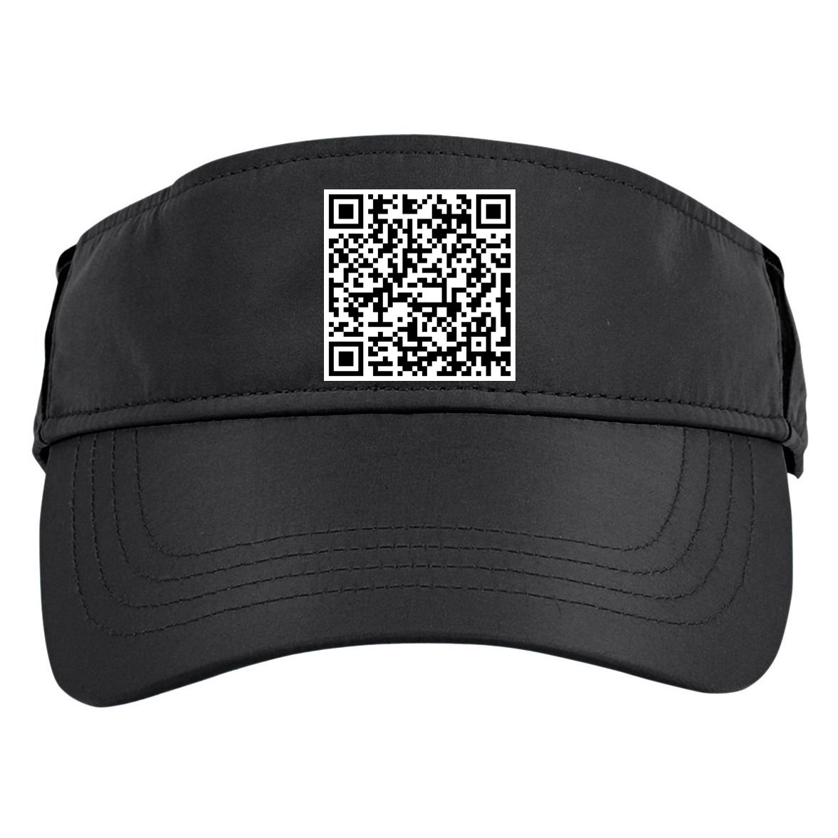 Jesus Loves You QR Code Adult Drive Performance Visor