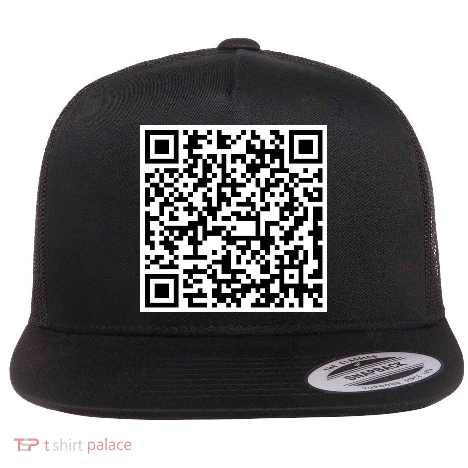Jesus Loves You QR Code Flatbill Hat