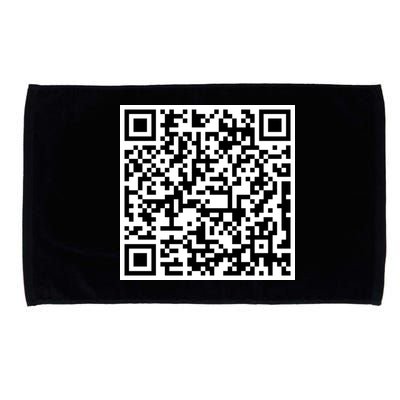 Jesus Loves You QR Code Microfiber Hand Towel