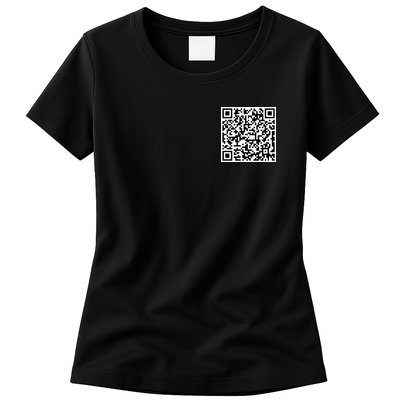 Jesus Loves You QR Code Womens T-Shirt