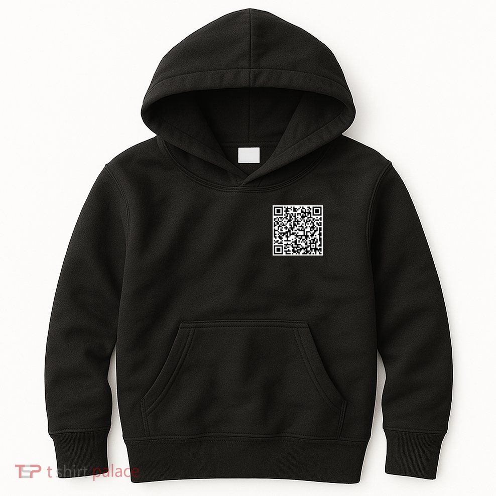 Jesus Loves You QR Code Kids Hoodie
