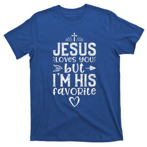 Jesus Loves You But Im His Favorite Church T-Shirt