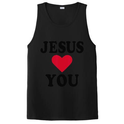 Jesus Loves You Gift PosiCharge Competitor Tank