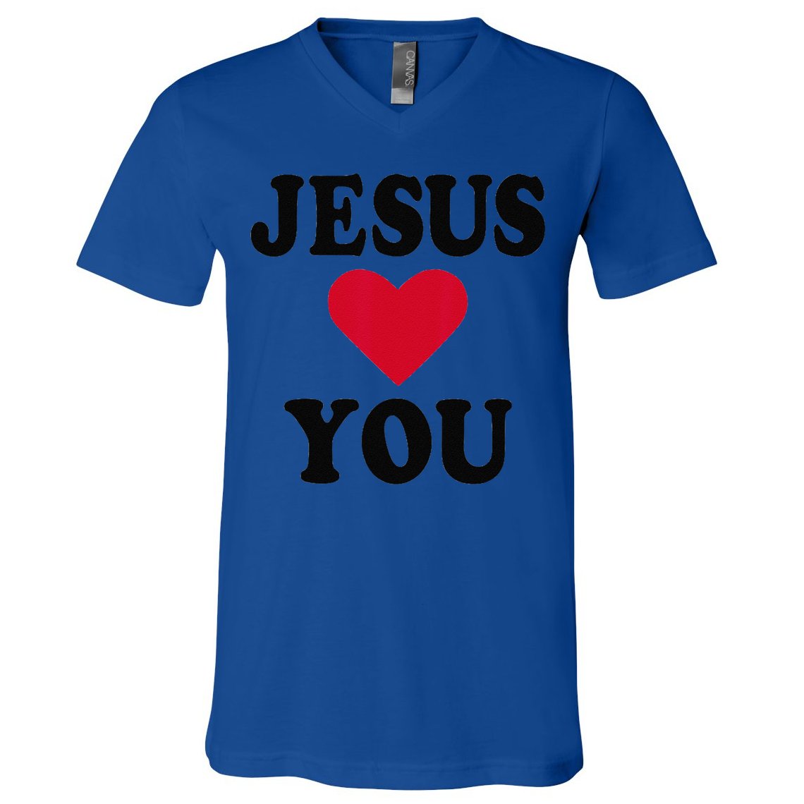 Jesus Loves You Gift V-Neck T-Shirt