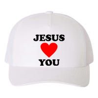 Jesus Loves You Come As You Are Yupoong Adult 5-Panel Trucker Hat