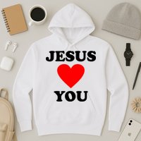 Jesus Loves You Come As You Are Hoodie