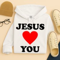 Jesus Loves You Come As You Are Hoodie
