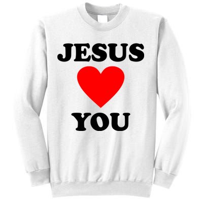 Jesus Loves You Come As You Are Sweatshirt