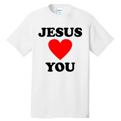 Jesus Loves You Come As You Are Tall T-Shirt