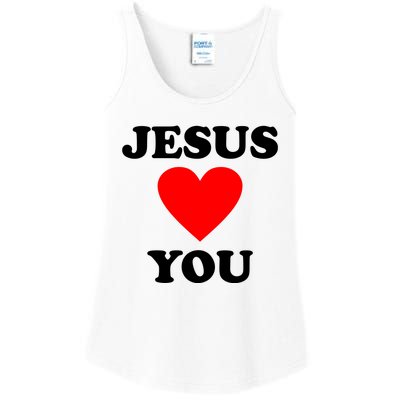 Jesus Loves You Come As You Are Ladies Essential Tank