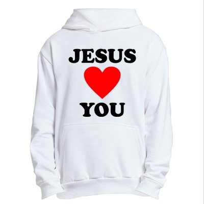 Jesus Loves You Come As You Are Urban Pullover Hoodie