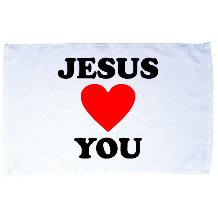 Jesus Loves You Come As You Are Microfiber Hand Towel