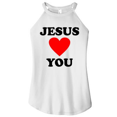 Jesus Loves You Come As You Are Women's Perfect Tri Rocker Tank