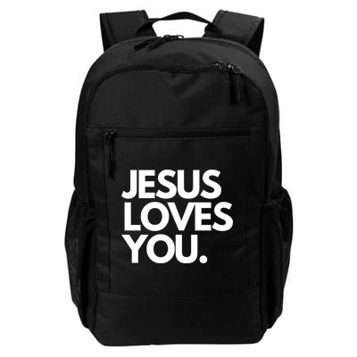 Jesus Loves You Christian Cute Gift Backpack