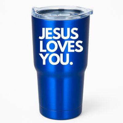 Jesus Loves You Christian Cute Gift Tumbler