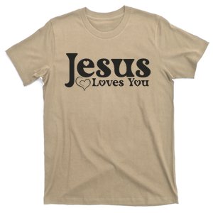 Jesus Loves You Graphic Message Of Hope And Love T-Shirt