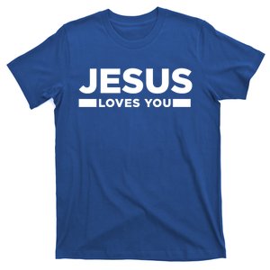 Jesus Loves You God Believe Holy Christian Church Gift T-Shirt