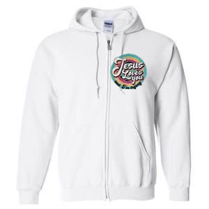 Jesus Loves You And IM Trying Full Zip Hoodie