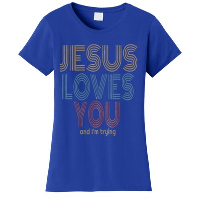 Jesus Loves You This I Know Christian Love Meaningful Gift Women's T-Shirt