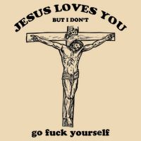 Jesus Loves You But I Don't Go Fuck Yourself Zip Tote Bag