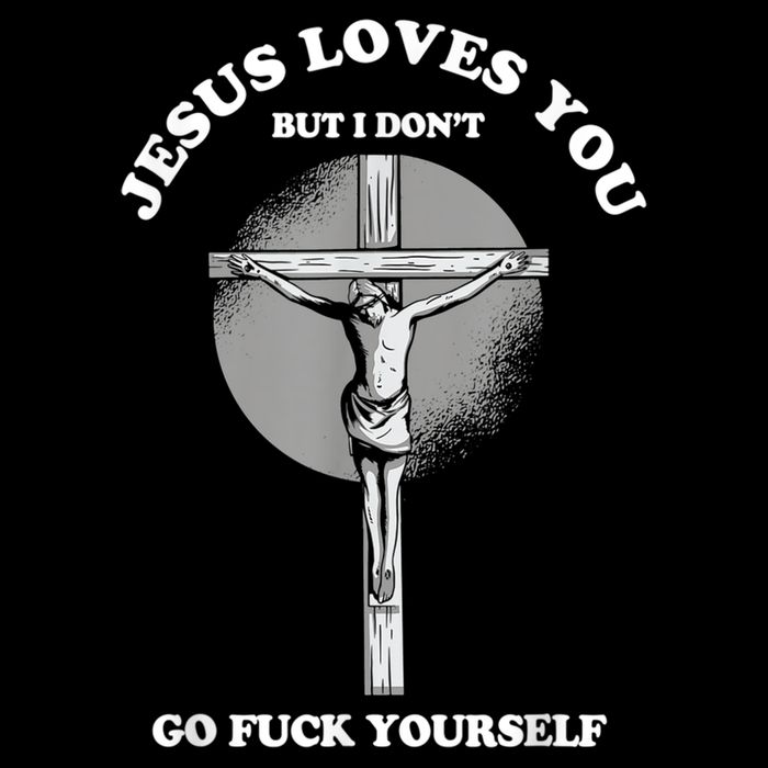 Jesus Loves You But I Don't Go Fuck Yourself Wool Snapback Cap