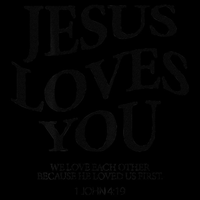 Jesus Loves You We Love Each Other 16 in Basic Backpack