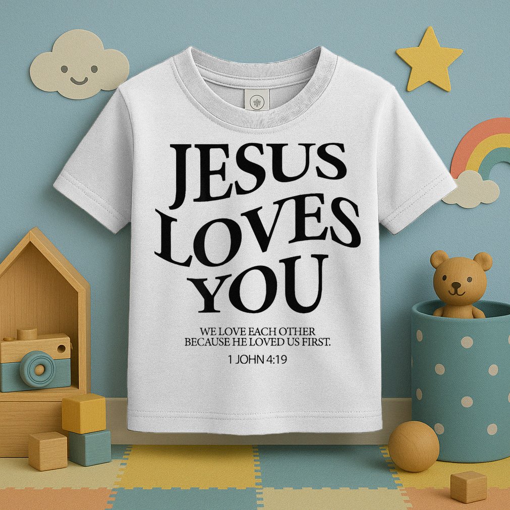 Jesus Loves You We Love Each Other Toddler T-Shirt