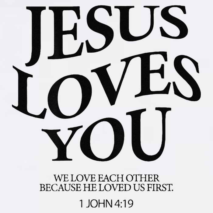 Jesus Loves You We Love Each Other Toddler T-Shirt