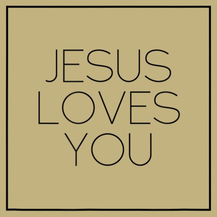 Jesus Loves You Cooling Performance Crew T-Shirt