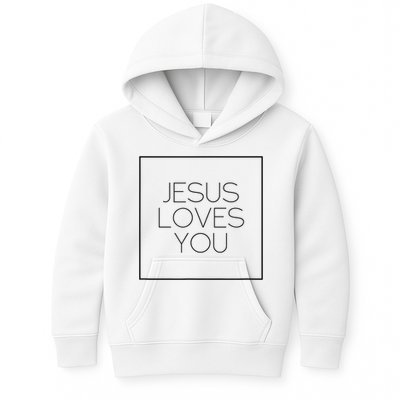 Jesus Loves You Kids Hoodie