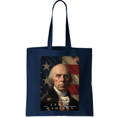 James Madison 4th President Of The United States Portrait Bag
